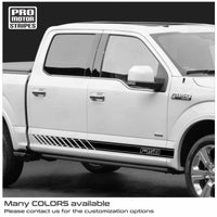 Universal Rocker Side Stripes Decals For Ford F-150
