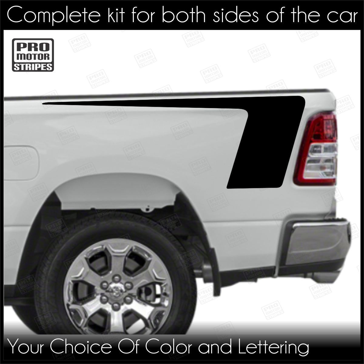 Universal Truck Bed Side Accent Tail Decals SUV Stripes 155892335933 ...