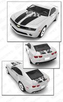 2010 2011 2012 2013 2014 2015 Chevrolet Camaro hood
 trunk Decals Stripes 132229425385-2