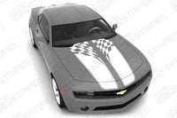 2010 2011 2012 2013 2014 2015 Chevrolet Camaro hood
 trunk Decals Stripes 132229425385-3