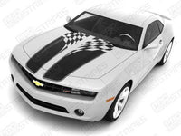 Chevrolet Camaro 2010-2015 Checkered Flag Racing Stripes