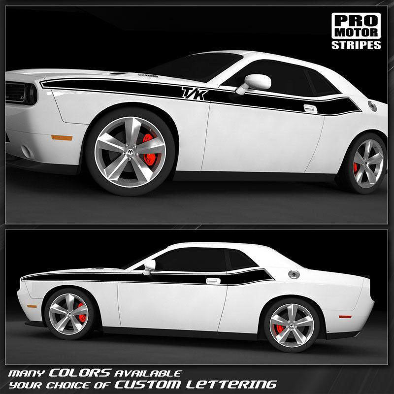 2008-2023 Dodge Challenger Trunk Stripes TAILBAND with Logo Decals