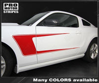 2005 2006 2007 2008 2009 2010 2011 2012 2013 2014 Ford Mustang side
 door Decals Stripes 152631505939-2